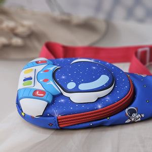 Cartoon Sling Bags, Kids Crossbody Bags, Children's Sling Bags, Fun Bags for Kids, Character Bags, Children's Accessories, Travel Bags for Kids, www.usmile.toys, Kids' Fashion, Children's Gifts.