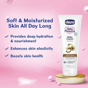 Chicco Baby Moments Baby Cream for Babies with Argan Oil & Avocado Butter, 100g| Natural Ingredients for Hydrated Skin | Dermatologically Tested
www.usmile.toys