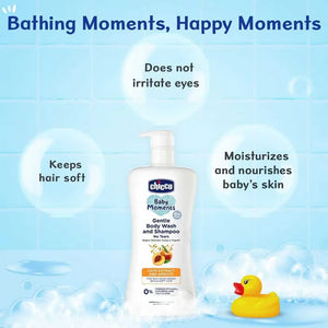 Chicco Baby Moments Gentle Body Wash And Shampoo For Rich Moisturised Skin & Soft Hair 500ml
www.usmile.toys