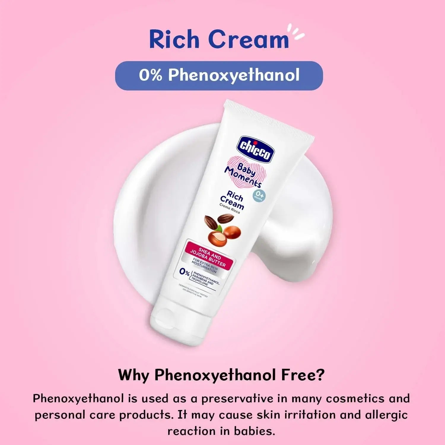 Chicco Baby Moments Rich Cream for Newborn Babies with Shea & Jojoba Butter, 100g| Rich Moisturization and Dryness Prevention |Dermatologically Tested |Phenoxyethanol, Parabens & Lauryl sulphates free
www.usmile.toys