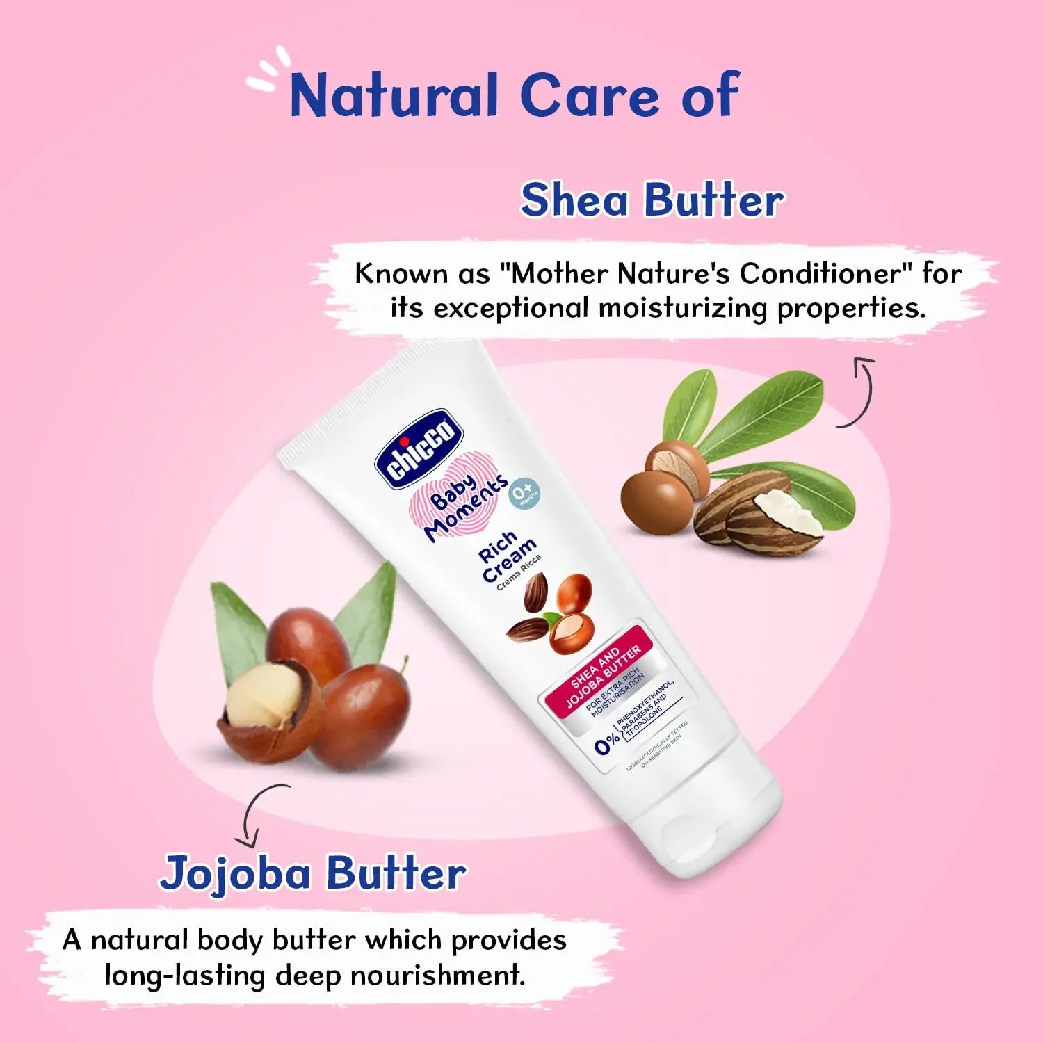 Chicco Baby Moments Rich Cream for Newborn Babies with Shea & Jojoba Butter, 100g| Rich Moisturization and Dryness Prevention |Dermatologically Tested |Phenoxyethanol, Parabens & Lauryl sulphates free
www.usmile.toys