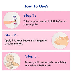 Chicco Baby Moments Rich Cream for Newborn Babies with Shea & Jojoba Butter, 100g| Rich Moisturization and Dryness Prevention |Dermatologically Tested |Phenoxyethanol, Parabens & Lauryl sulphates free
www.usmile.toys