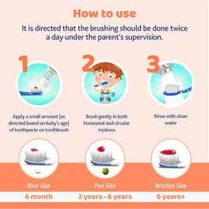 Chicco Toothbrush Orange | 3Y-8Y