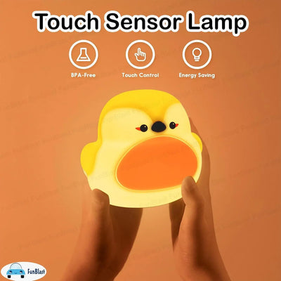 Bring a gentle, whimsical glow to any child's room with these cute bird-shaped silicone night lights, perfect for comforting kids at bedtime. Find them at uSmile.toys." www.usmile,.toys
