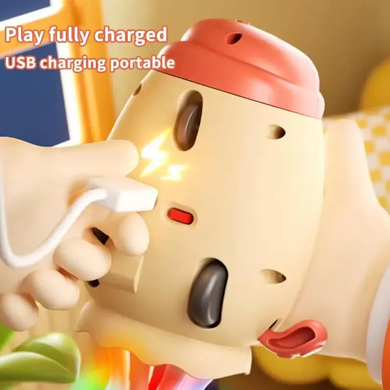 Make bath time or playtime a blast! Get the light-up, dancing octopus toy that waddles, sings, and moves. A fun, battery-operated gift for toddlers. Shop Usmile Toys.