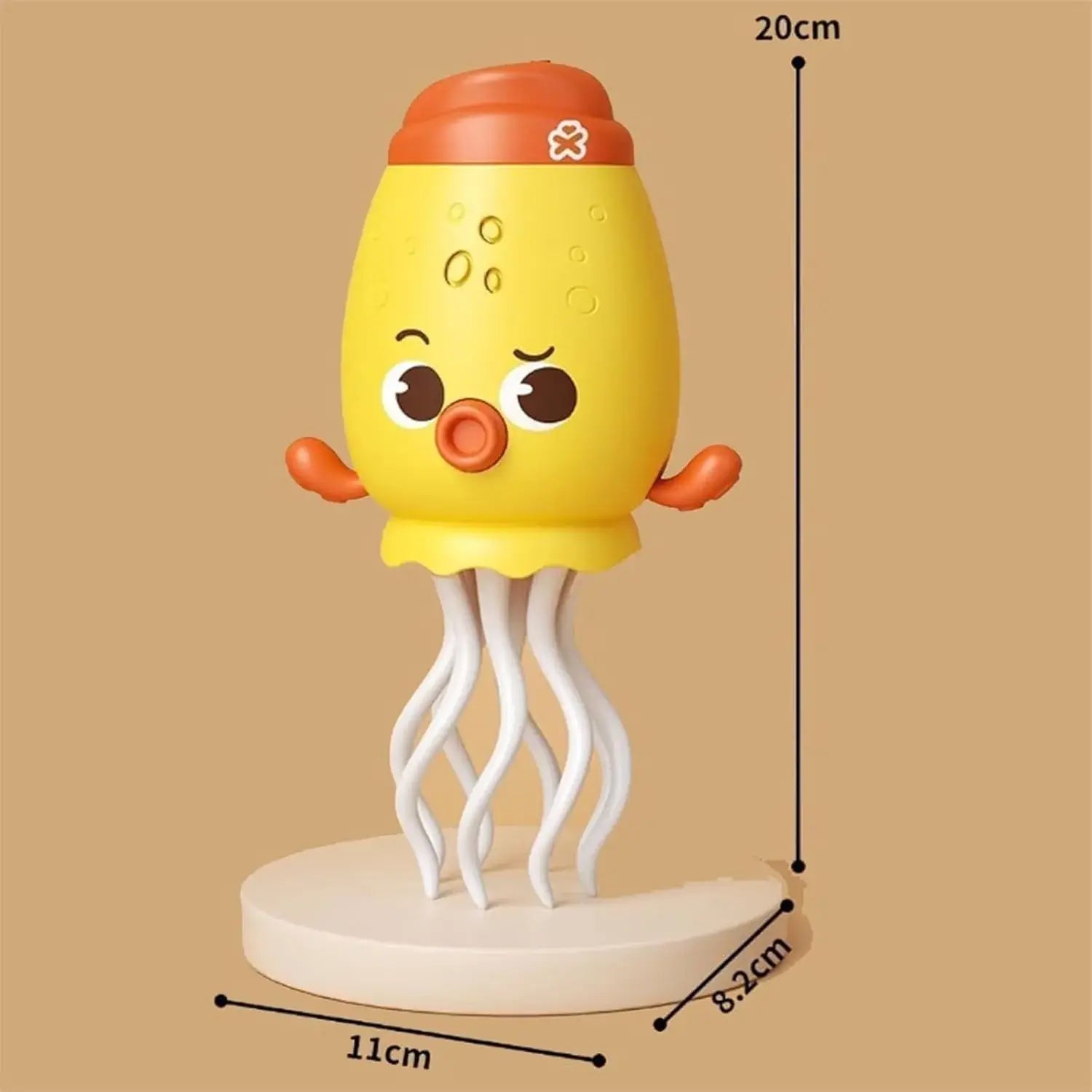 Make bath time or playtime a blast! Get the light-up, dancing octopus toy that waddles, sings, and moves. A fun, battery-operated gift for toddlers. Shop Usmile Toys.