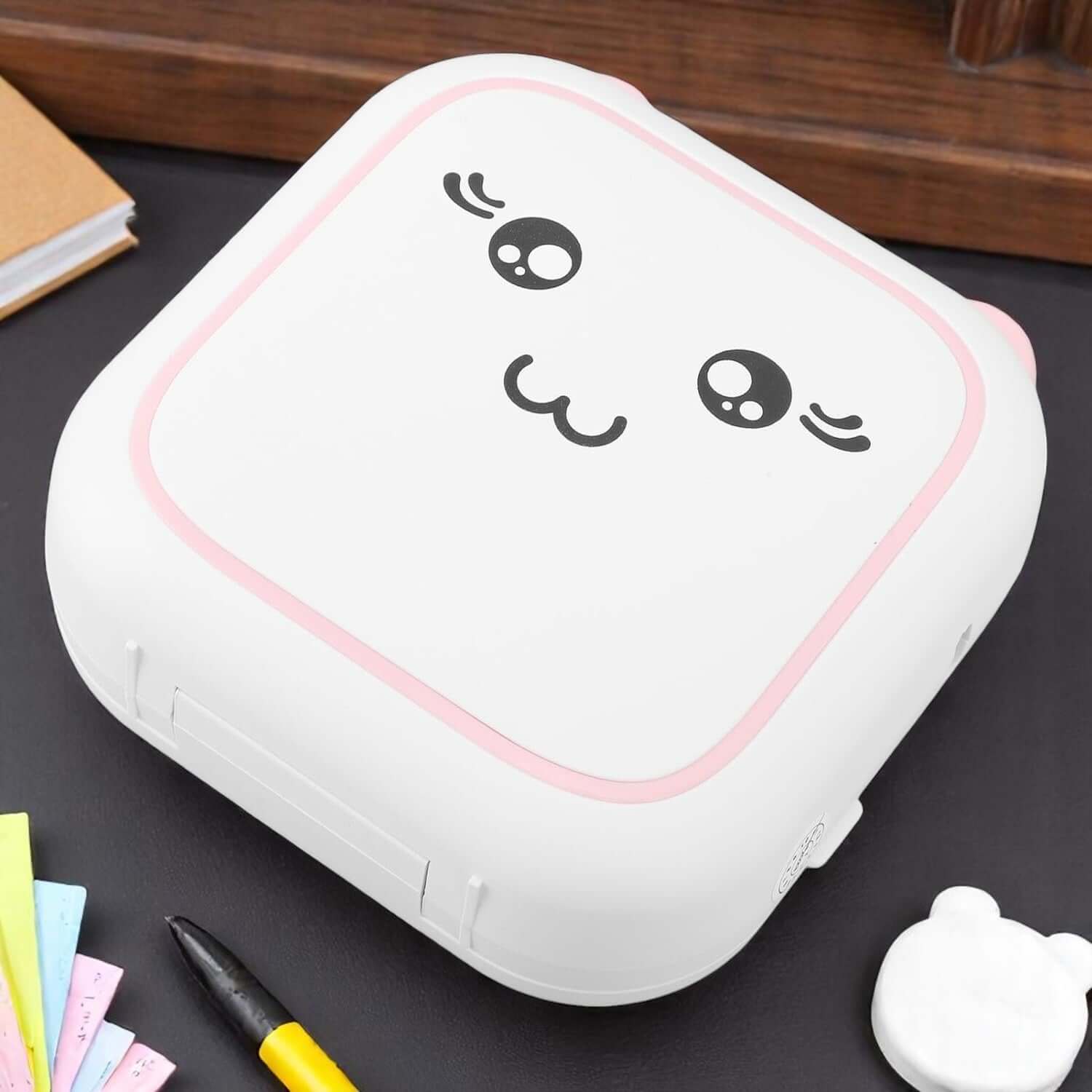 Mini Printer for Kids -Inkless Portable Printer Mini Printer