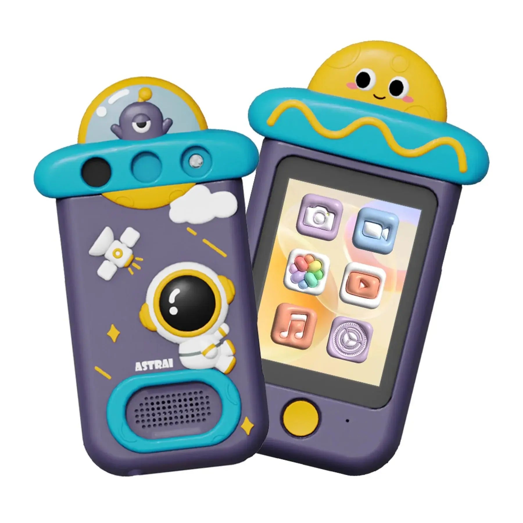 Kids Smartphone with 360° Rotating Camera – Cute Cat Design | Photo & Video Camera for Children

www.usmile.toys