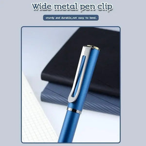 Elegant Blue Fountain Pen Set with Ink Cartridges - Best Gift for Him & Her | www.usmile.toys