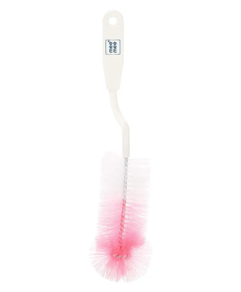 Mee Mee Silicone Bristle Baby Feeding Bottle Cleaning Brush & Nipple Cleaner