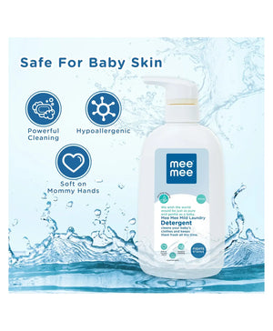 Mee Mee Mild Baby Liquid Laundry Detergent Bottle | 300 ml
www.usmile.toys