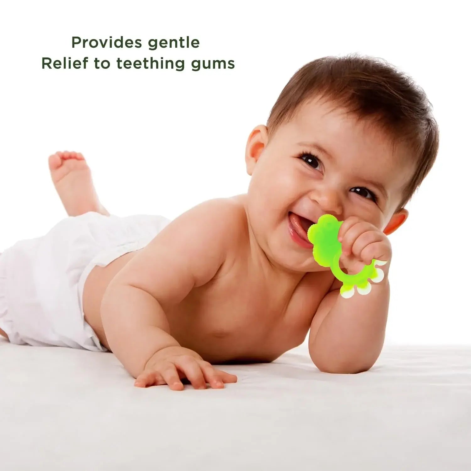 Mee Mee Silicon Baby Teether for Teething Gums | Teething Toy
