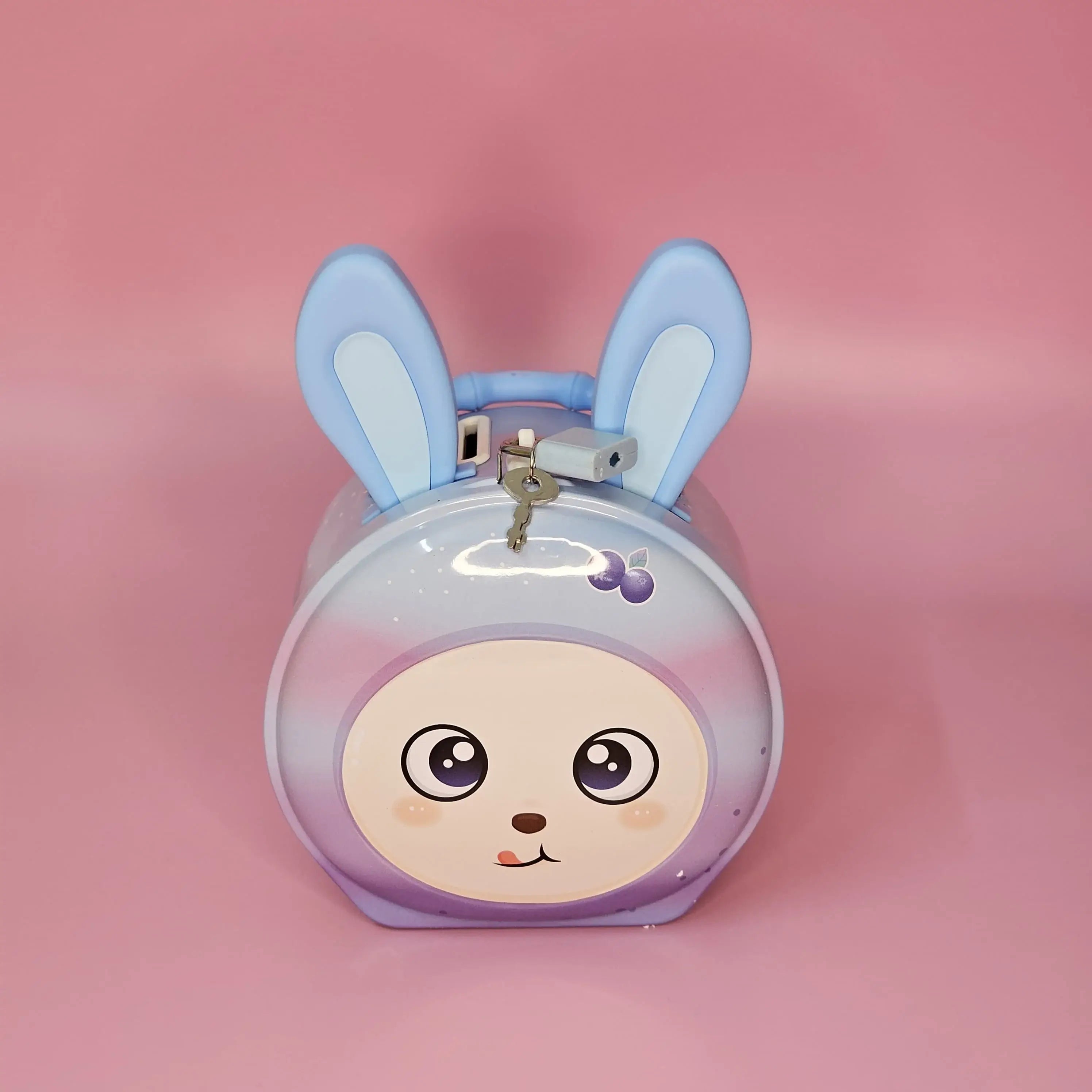 Adorable Bunny-Shaped Metal Money Box with Lock & Key – Fun & Secure Piggy Bank for Kids to Save Money | Perfect Return Gift for Birthdays, Parties & Special Occasions | Durable & Cute Design for Children’s Room Décor | Available at www.usmile.toys