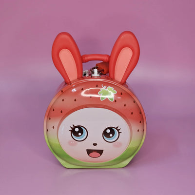 Adorable Bunny-Shaped Metal Money Box with Lock & Key – Fun & Secure Piggy Bank for Kids to Save Money | Perfect Return Gift for Birthdays, Parties & Special Occasions | Durable & Cute Design for Children’s Room Décor | Available at www.usmile.toys