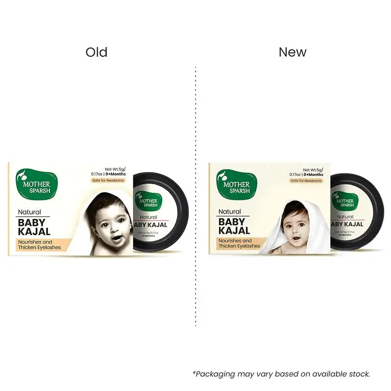 Mother Sparsh Natural Baby Kajal with Lead & Irritation Free | 5g
