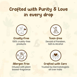 Mother Sparsh Cold Pressed Coconut Oil 200ml | Baby Skin & Hair Care