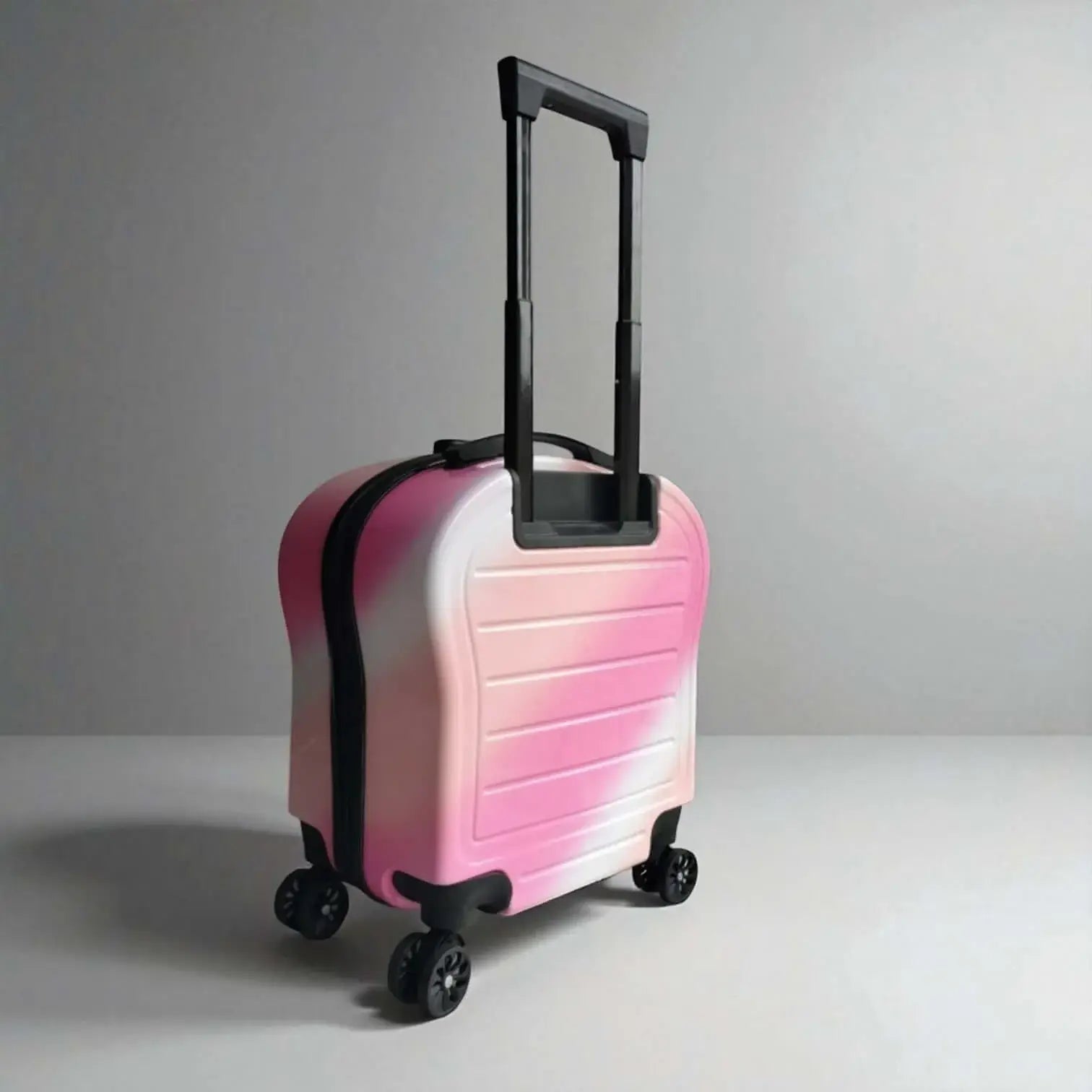This is highly specific, mentioning the color, insulation type, travel functionality, and the distinct "push-button" lid mechanism. It's concise and uses strong keywords relevant to a product search. www.usmile.toys