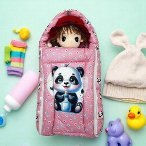 Fun Tom and Jerry themed baby sleeping bag for newborns, providing a warm and secure environment for infant sleep. Great for fans of classic cartoons. www.usmile.com