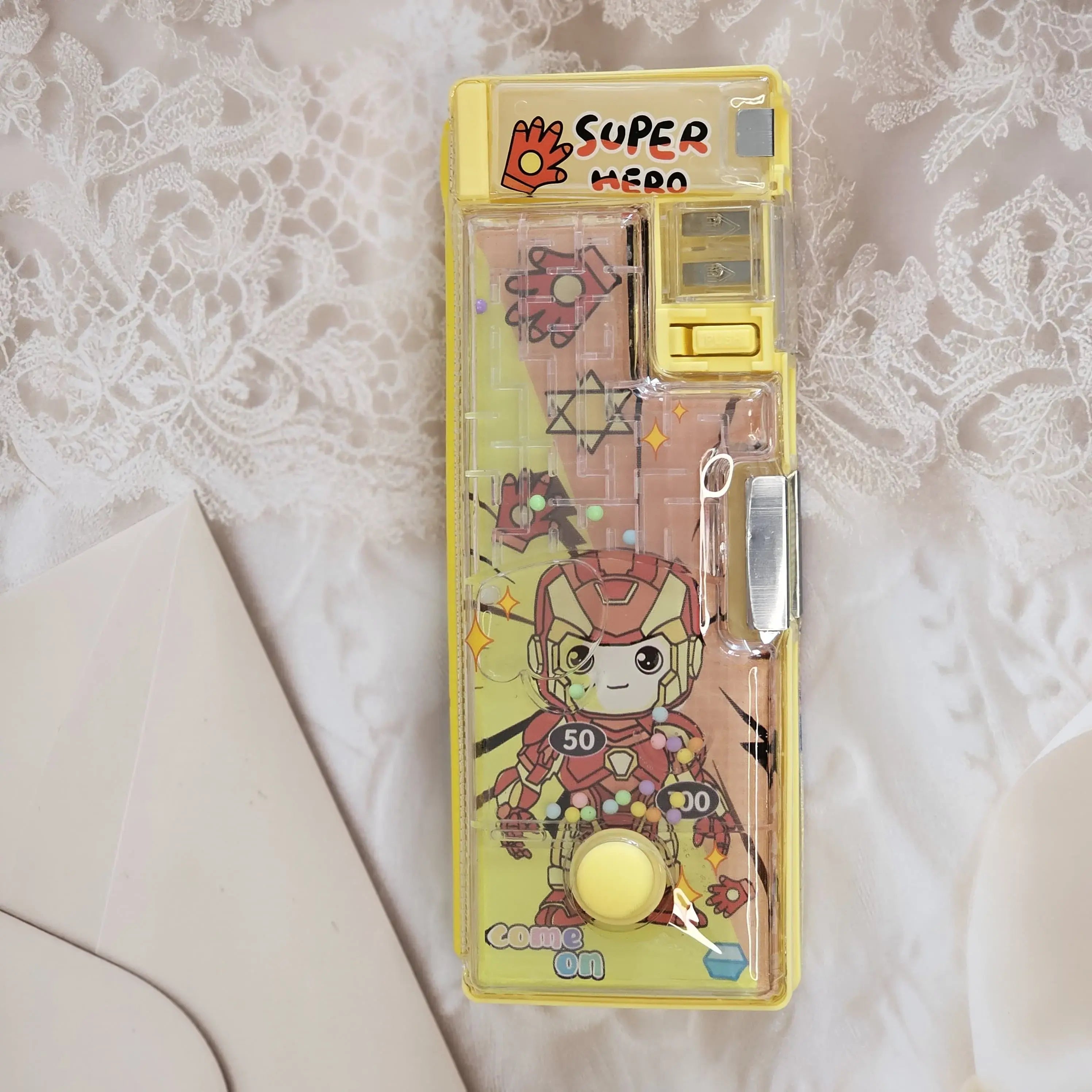Magnetic Pencil Case with Sharpener, Water Game Puzzle Theme for Kids
www.usmile.toys