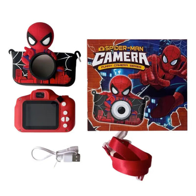 Usmile Toys Photo Capture Camera for Kids: a new Spider-Man themed HD1080 digital camera, perfect for young photographers to explore creative play." www.usmile.toys