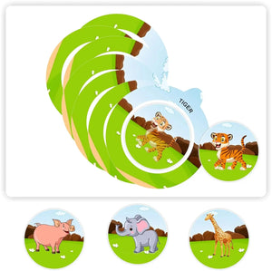 Children's "pposite" Velcro activity book from U Smile Toys, promoting cognitive development and fine motor skills in young learners www.usmile.toys