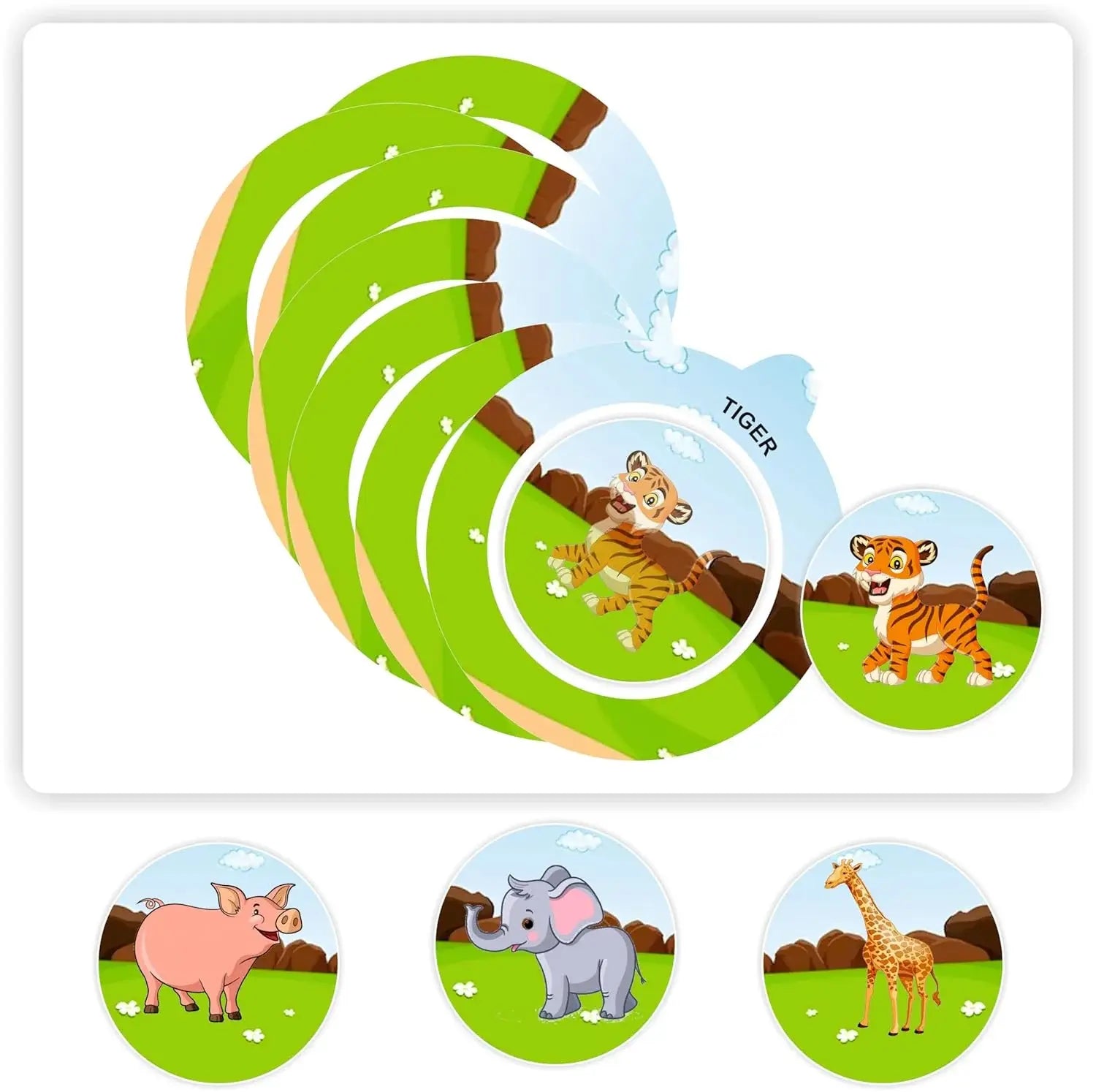 Children's "pposite" Velcro activity book from U Smile Toys, promoting cognitive development and fine motor skills in young learners www.usmile.toys