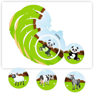 Children's "Opposite" Velcro activity book from U Smile Toys, promoting cognitive development and fine motor skills in young learners www.usmile.toys