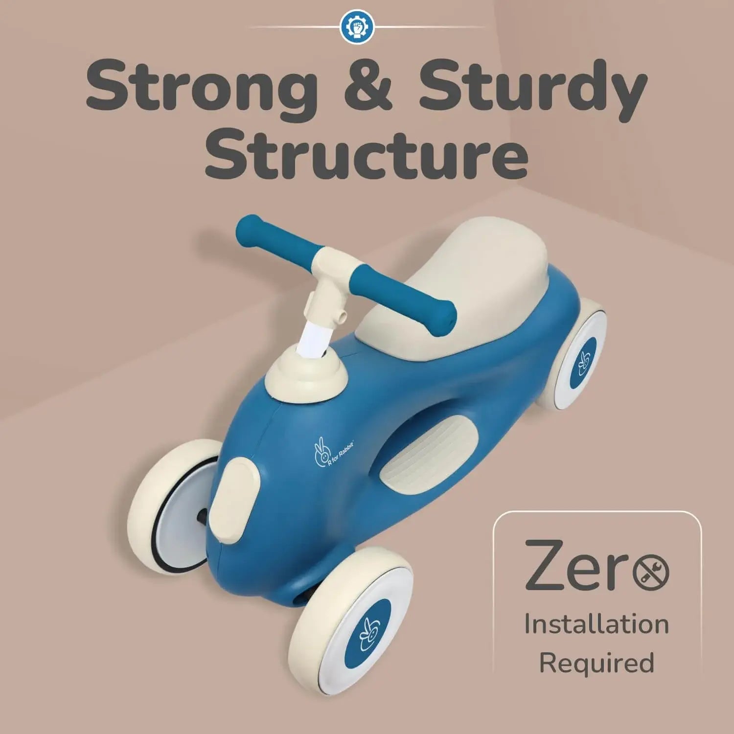 R for Rabbit push ride on car for kids - Seedstar Zoomy
