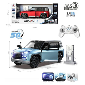Rechargeable Moka U8 RC Drift Car with EV Power Charge Station