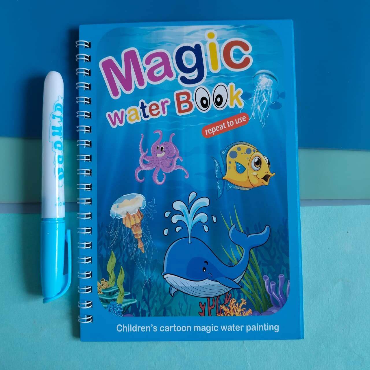 Magic Water Drawing Book - Reusable Water Painting Set