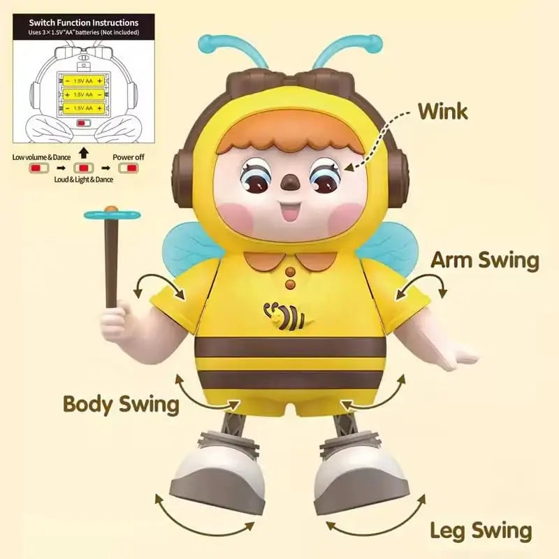 Bring home the future of fun! Our walking, dancing robot toy delights kids with flashing LED lights and music. Find this and more awesome toys at Usmile Toys.