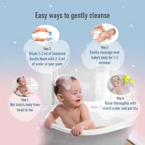Sebamed Baby Gentle Wash | Baby Body Wash | Tear Free | 200ml