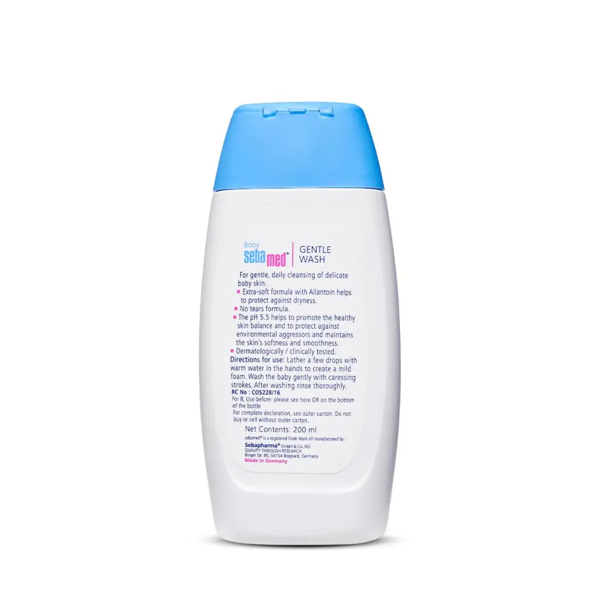 Sebamed Baby Gentle Wash | Baby Body Wash | Tear Free | 200ml