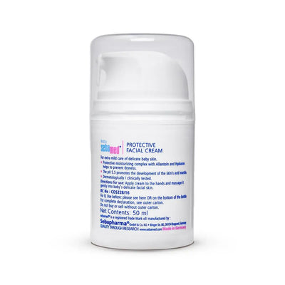 Sebamed Baby Protective Facial Cream| pH 5.5| Baby Face Cream| Vitamin E for Soft Skin| Ideal for salivary rashes| 50ml
www.usmile.toys