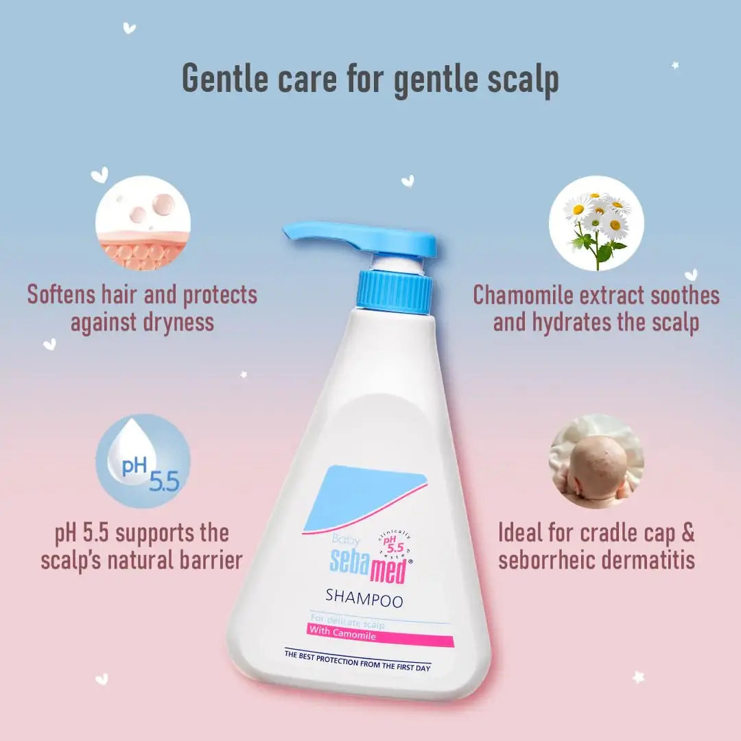 Sebamed Baby Shampoo | No tears formula | 500ml