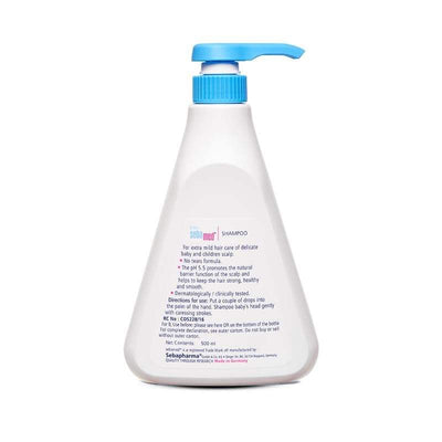 Sebamed Baby Shampoo | No tears formula | 500ml