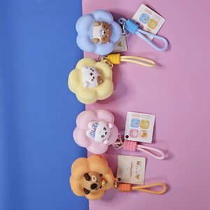Soft and durable silicone small coin pouches with kawaii animal designs – great for everyday use.