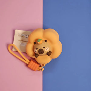 Mini portable silicone purses with cartoon animal prints – ideal for kids and travel Usmile.toys