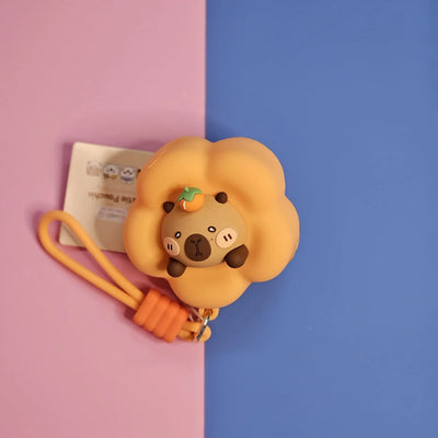 Mini portable silicone purses with cartoon animal prints – ideal for kids and travel Usmile.toys