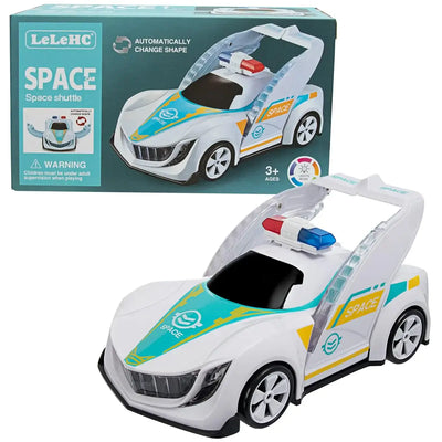 Get the Space Shuttle Car that dances and lights up! Find the best musical, battery-operated, and light-up robot toys for kids at Usmile Toys.
