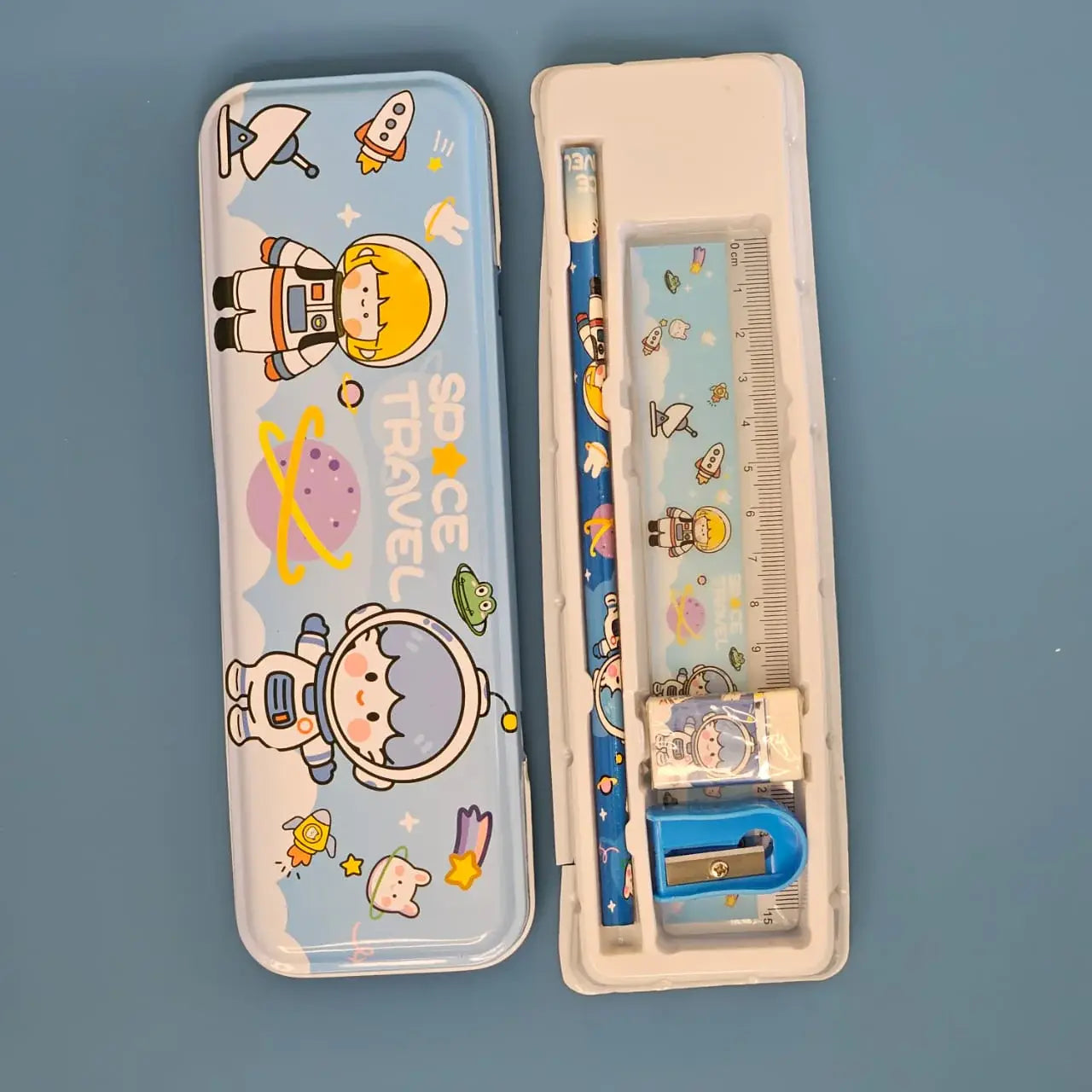 Space-themed stationery set for kids, best return birthday gift for boys and girls, shop at www.usmile.toys.