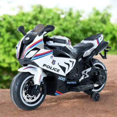 Return Gift for Kids, Ride-On Toy, Toy Motorcycle, Police Bike, Kids Electric Bike, Children's Ride-On, Birthday Return Gifts, Fun Toys for Kids, Motor Skills Toys, www.usmile.toys, Outdoor Toys.