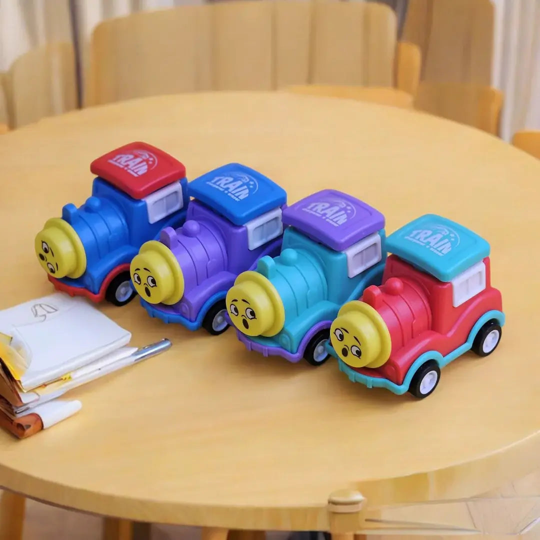 Train shape innovative sharpner with eraser set www.usmile.toys