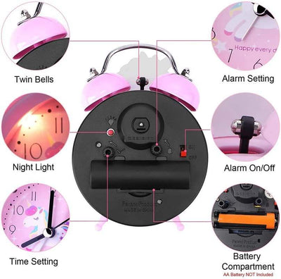 Cute Unicorn Table Clock for Girls: Charming design for a bedside table. Functions as an alarm clock.
www.usmile.toys