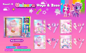 This A5 size journal comes with a sparkly cover, dividers, and a matching unicorn highlighter pen.
Explore our wide range of fun and engaging diaries and stationery for kids at Usmile Toys www.usmile.toys.