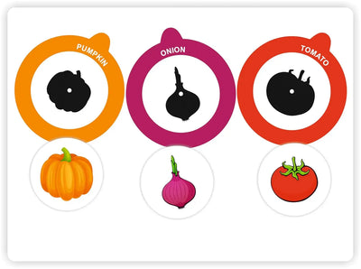 Engaging preschool learning activity book with round, detachable pages illustrating opposites, designed for hands-on learning www.usmile.toys