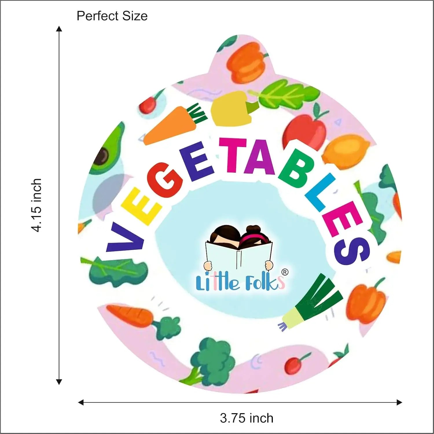 Engaging preschool learning activity book with round, detachable pages illustrating opposites, designed for hands-on learning www.usmile .com