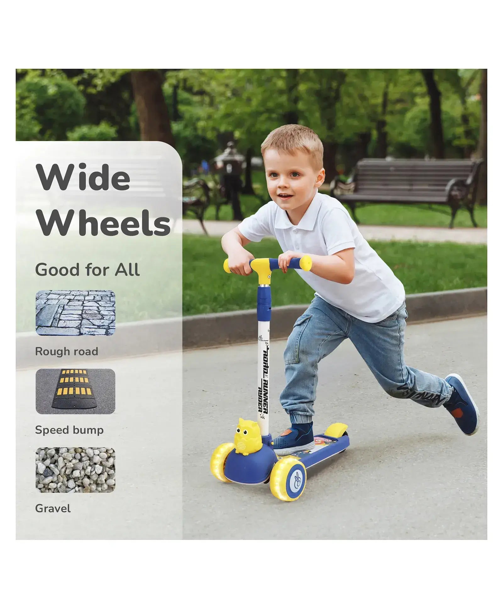 R for Rabbit Kids Scooter – Road Runner Safe & Stylish Ride