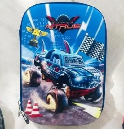 "Boys Monster Truck Silicone Pencil Pouch | uSmile.toys" www.usmile.toys