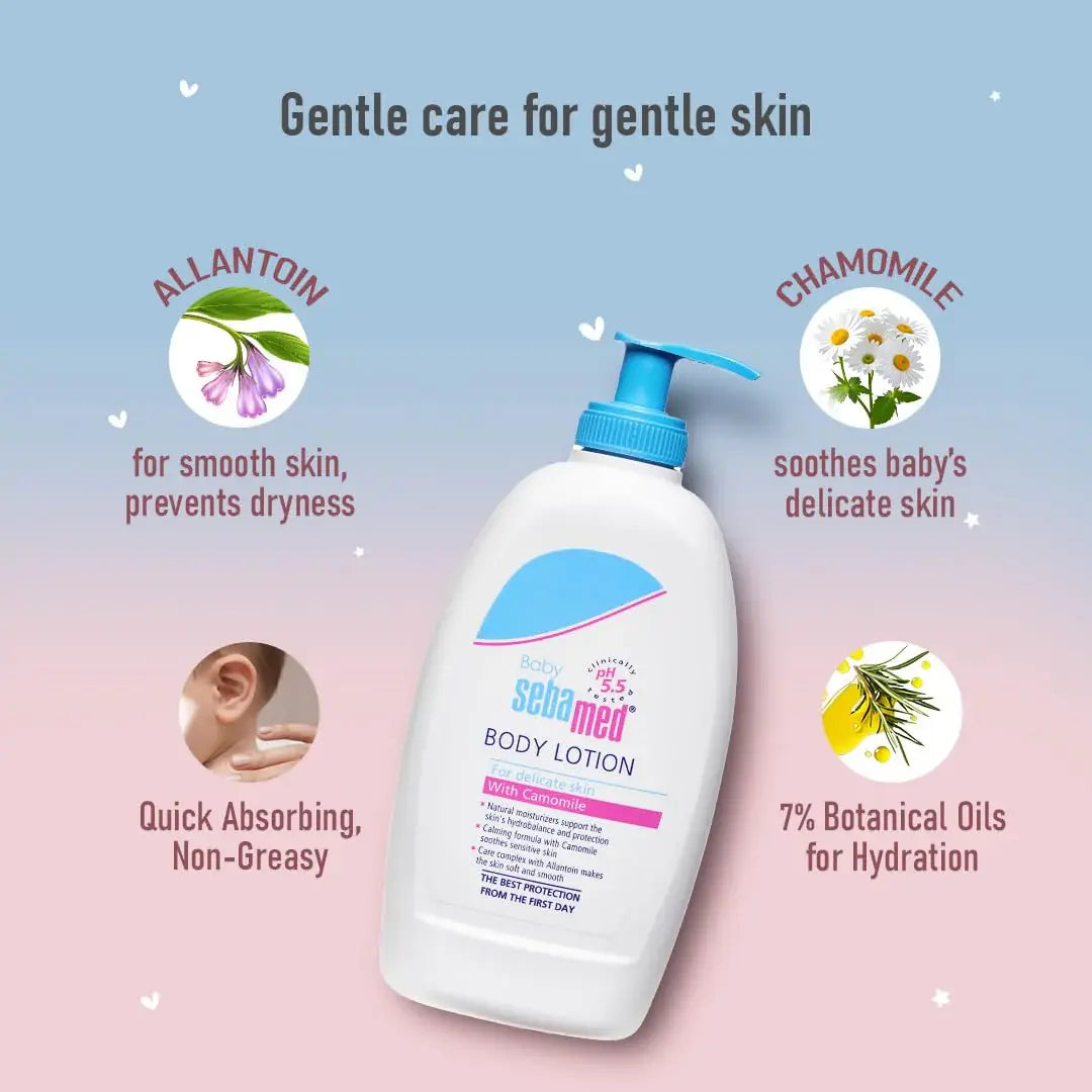 Sebamed Baby Body Lotion | pH 5.5 | 400 ml